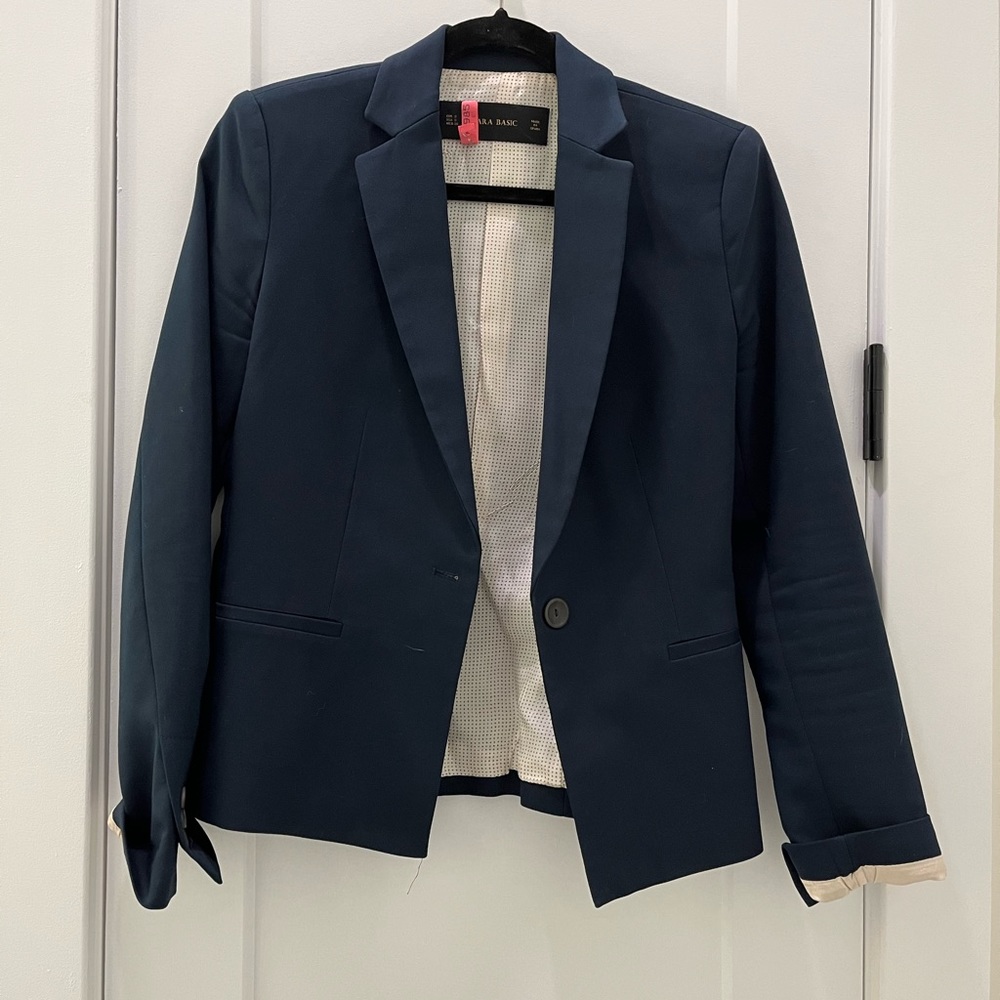 Zara Navy Blazer